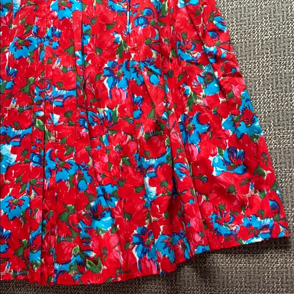 New Talbots Floral Skirt 22W - Picture 3 of 7